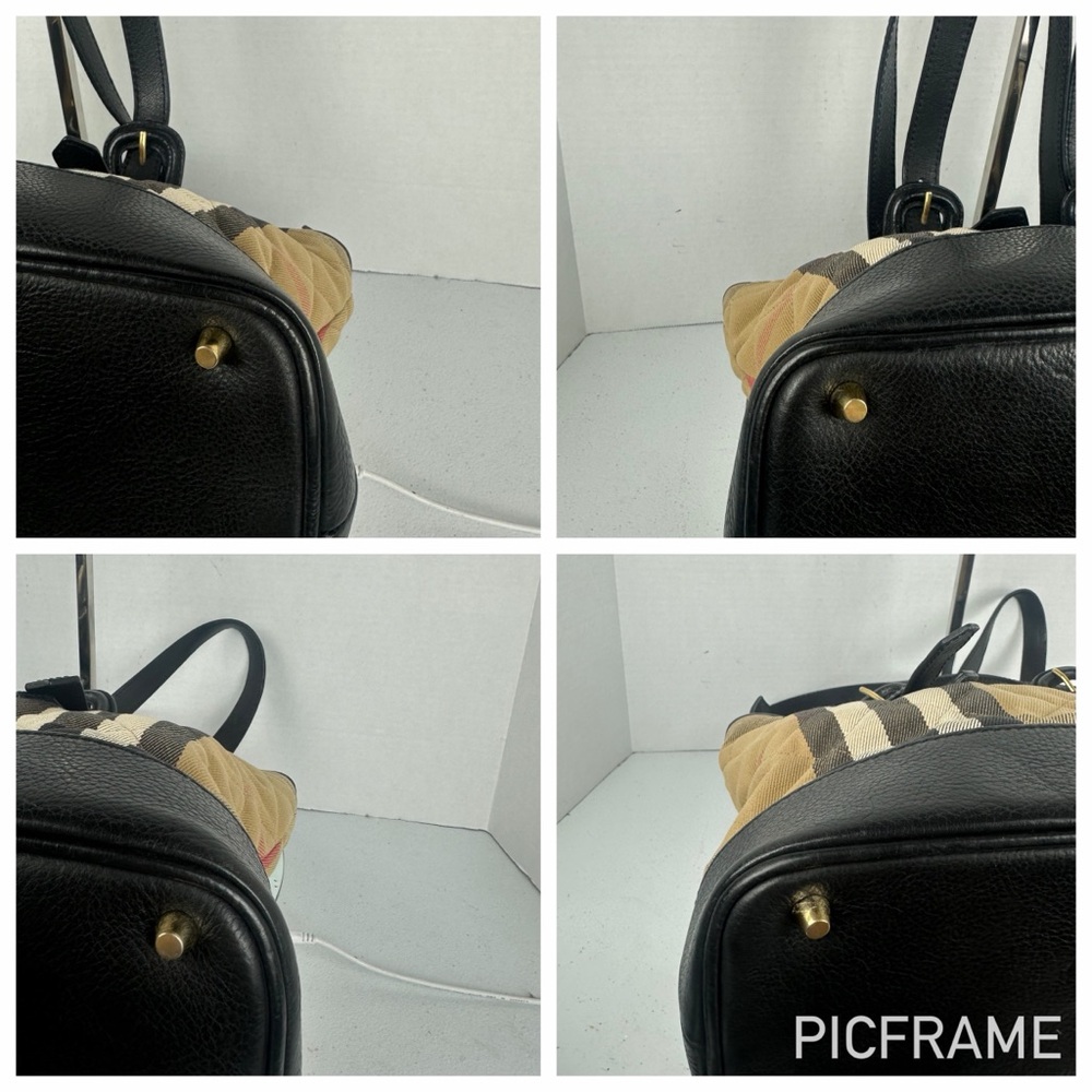 BURBERRY NOVA CHECK SHOULDER BAG - Picture 7 of 15